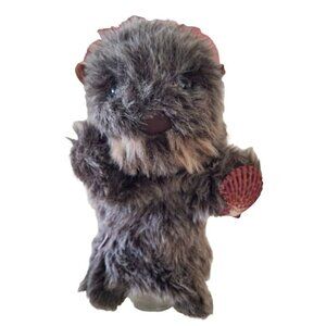 Vtg Otter Holding A Shell Daphne Headcover Plush Golf Club Head Cover
